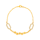 22K Gold Contemporary Bracelet